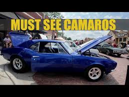 Chevy Camaro Classics: American Muscle Showcase - YouTube