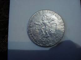 1968 Mexico XIX Olympic Games Aztec Ball Player BIG 25 Pesos ...