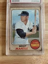 Las mejores ofertas en Grado de béisbol 5 1968 Tarjetas de ...