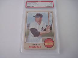 1968 TOPPS MICKEY MANTLE 280 PSA 5