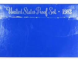 1983-S | US Mint | Proof Set | 5 Coins - Etsy