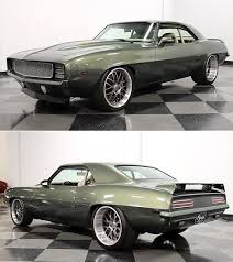 In 1969, the Fathom Green Chevrolet Camaro graced the ...