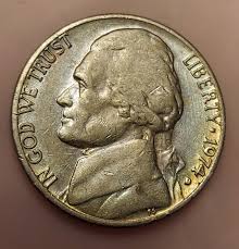 1974 D TONED JEFFERSON Nickel US Mint | Mercari