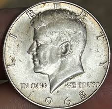 Circulated 1968 Kennedy US Half Dollars (1964-Now) for sale | eBay
