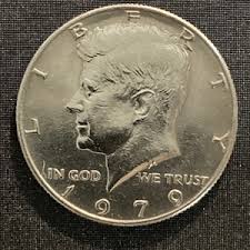 1979 Kennedy Half Dollar Coin - No Mint Mark - Collectible American Currency - Etsy