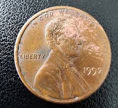1992 Lincoln Penny No Mint Mark Error Coin | eBay