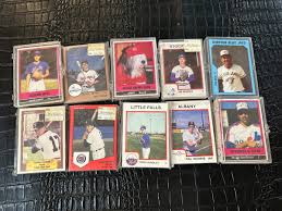 1980s 1990s MINOR LEAGUE mlb baseball card complete sets lot ...