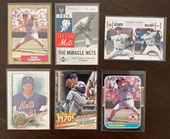 Tom Seaver New York Mets Baseball Card Lot - 6 Cards ...