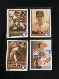 1991 UPPER DECK HEROES OF BASEBALL COMPLETE SET OF 4! NMMT ...