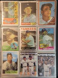 Mickey Mantle, New York Yankees, Rookie & Commemorative Cards