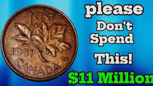 Top Ultra canada 1 cent coins Rare canada one cent coins worth a lot of money -coins worth money! - YouTube