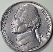 1939 Jefferson Nickel - ** AU ** | eBay