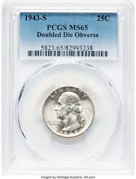 1943-S 25C FS-101 Washington Quarter PCGS MS65 - LCR Coin