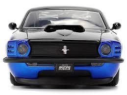 1970 FORD MUSTANG BOSS 429 BLACK & BLUE 1/24 ...