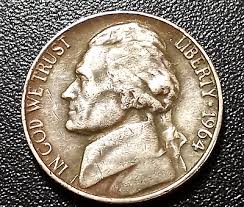 1964 JEFFERSON NICKLE 5C Coin | eBay