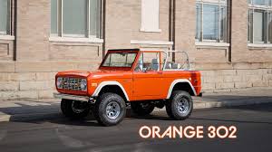 Classic Ford Broncos Presents - Orange 302 Editorial - YouTube