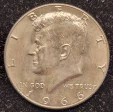 1966P Kennedy Half Dollar Very Nice Uncirculated BU Gem ...