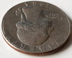 1984 P Mint US Washington Quarter Filled Strike Grease ...