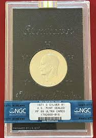 Silver NGC Grade PR 69 Eisenhower Dollars (1971-1978) for sale | eBay