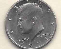 Rare John F. Kennedy Half-dollar 1971 D. - Etsy