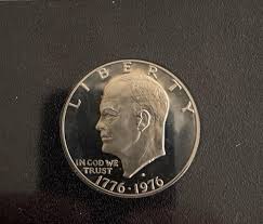 1976 S Proof USA Eisenhower Bicentennial $1 | Mercari