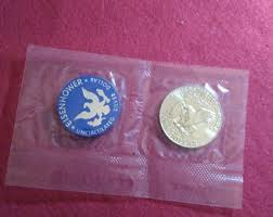 1974 S Eisenhower Silver Dollar Uncirculated 40 Percent ...