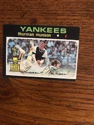 Buy Thurman Munson Baseball Cards Online In India - Etsy India