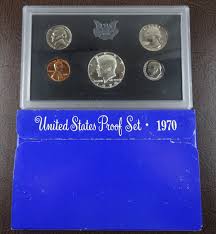 1970-S US Mint Proof Set 5 Coin Set OGP Original ...