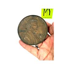 Vintage 1972 Oversized Lincoln Penny – Metal Novelty Coin ...