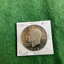 1978-S Proof - Eisenhower (ike) One Dollar Coin - No 16107 ...