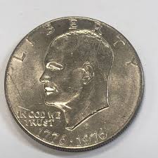 1776-1976 D Eisenhower Liberty Bell Moon Coin One Dollar Bicentennial | eBay