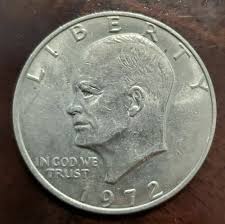 1972 Type 2 Eisenhower Dollar $1 PCGS AU 55 | eBay