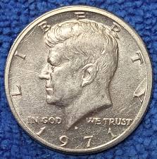 1971 D Kennedy Half Dollar. Doubled Die Reverse. | eBay