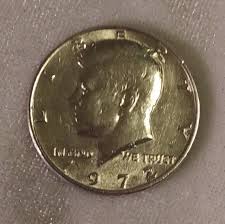 1972 JFK Kennedy Half Dollar (no Mint Mark) AU Condition US ...