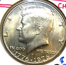 UNITED STATES US 1976 D 1/2 HALF DOLLAR GEM UNCIRCULATED #4 ...