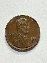 1971 S USA 1 Cent Lincoln Memorial Penny. Error Coin | eBay