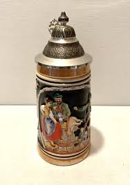 Original Thewalt Beer Stein.Made In Germany. Pewter Lid ...