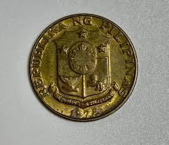 Vintage Philippines 1972 10 Sentimos Coin Sampung Sentimos ...