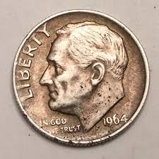1964 Roosevelt Dime - Etsy Finland