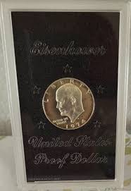 1974 -S One Dollar Eisenhower 40% Silver Proof Dollar - San ...