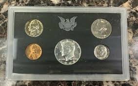 4) U.S. Silver Proof Sets ~ One Each 1968 1969 1970 1971 ~ San Francisco ~ OGP | eBay