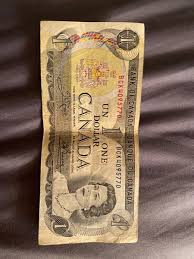 RARE Canadian 1973 $1 Bill | eBay