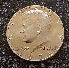 1974 P Kennedy Half Dollar AU - For Sale, Buy Now Online - Item #715141