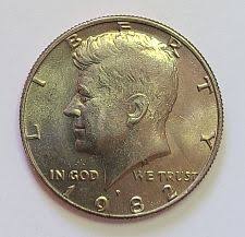 1982 P Kennedy Half Dollar Coin Value Prices, Photos & Info