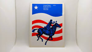 1973 USPS Stamps Souvenir Mint Set Album Original Envelope ...
