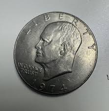 Vintage 1974 One Dollar Silver Liberty Eisenhower Coin ...