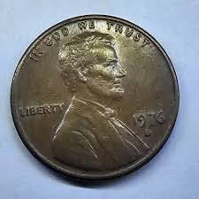 1976-D Lincoln Penny One Cent ~Filled-Mint Mark~ Double ...