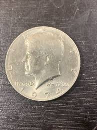 1974 kennedy half dollar error coin No Mint Mark | eBay
