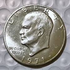 1971-S BU Silver Eisenhower Dollar - Collectible Investors