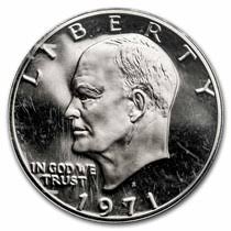 Buy 1971-S 40% Silver Eisenhower Dollar Proof (Mint Sealed ...